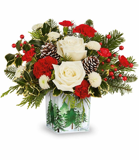 Evergreen Glow Bouquet